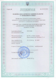 Лицензия новая